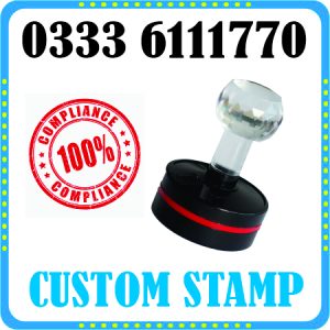 custom stamp maker online in pakistan
